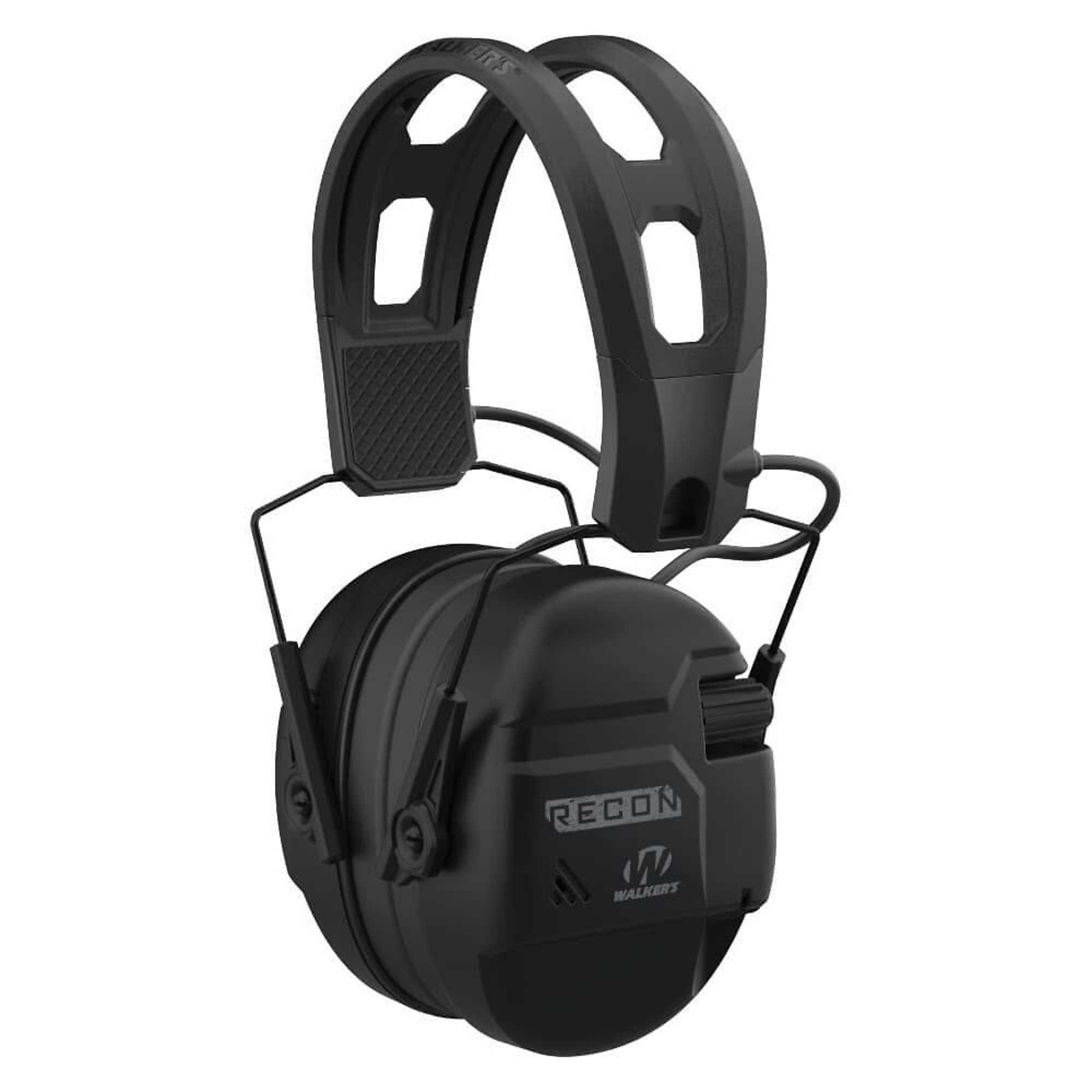 Walkers Game Ear Recon Muff — Bluetooth, High-Definition Speaker, 6X Digital Amplification, Sound Activated Compression, Model# WGE-GWP-RECM-BT
